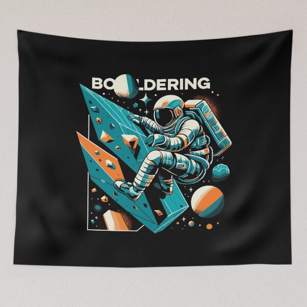 Item preview, Bouldering Astronaut Spaceman Gift designed and sold by Pineapple-Tree.