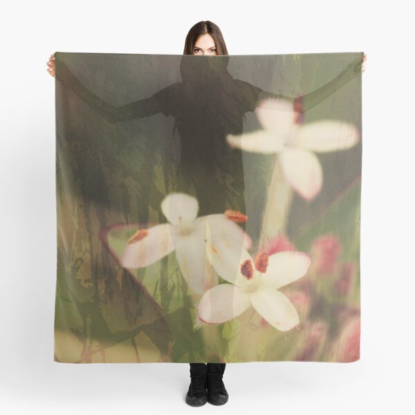 Pink Riceflowers Scarf