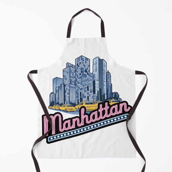 Item preview, Manhattan, New York, Big Apple, I love NY, NY City, Yellow Cab designed and sold by RedCircleArt.