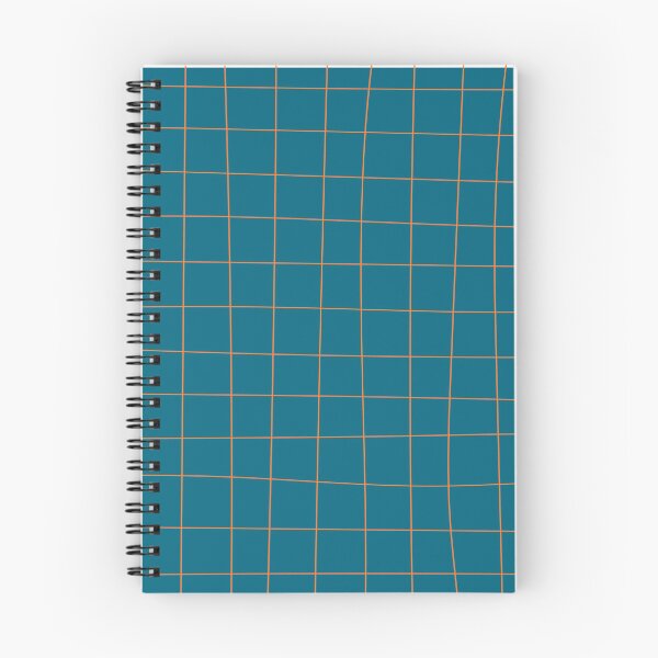 Artikelvorschau, Blue and Orange Irregular Grid entworfen und verkauft von Jeallan Designs.