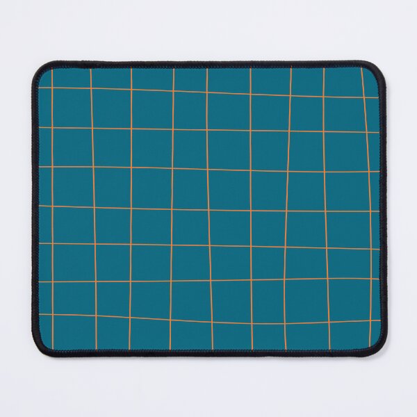 Item preview, Blue and Orange Irregular Grid designed and sold by Jeallan Designs.