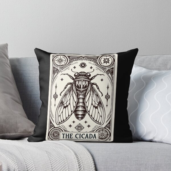 Item preview, Cicada Tarot Card Brood Emergence designed and sold by MintedFresh.