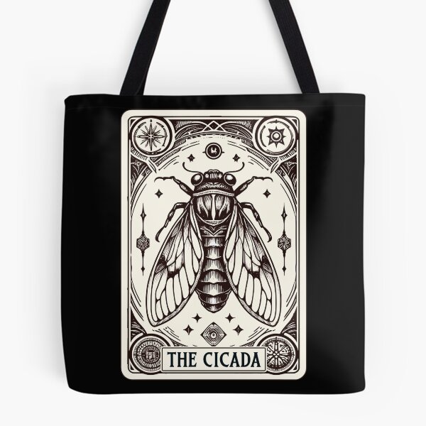 Item preview, Cicada Tarot Card Brood Emergence designed and sold by MintedFresh.
