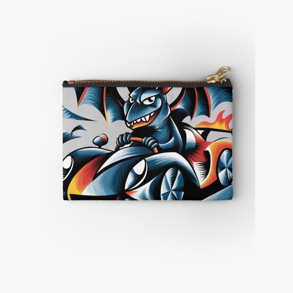 Item preview, Funny Driving like a Bat out of Well Pun Cubism Abstract designed and sold by Nature's Fancy.