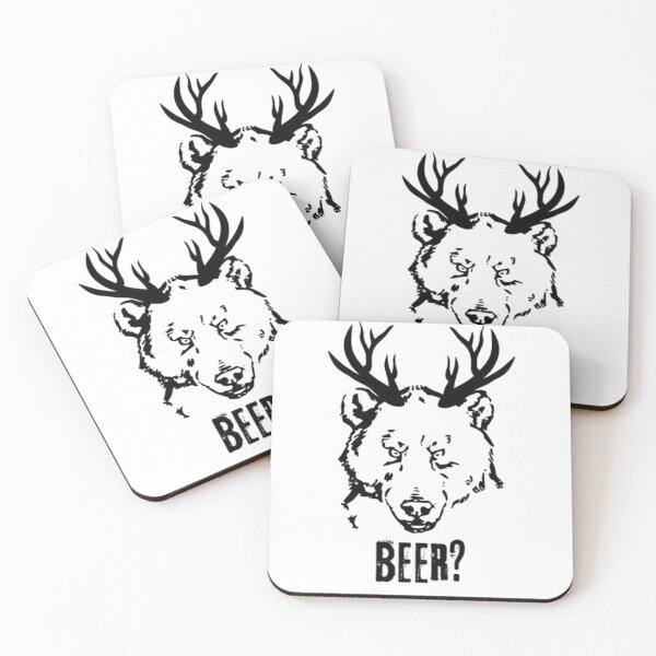 Item preview, Funny Hunting Mashup Shirt | Bear and Deer Design for Outdoorsmen designed and sold by MSHobbies.