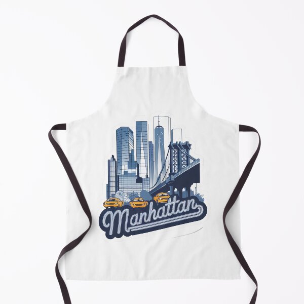 Item preview, Manhattan, New York, Big Apple, I love NY, NY City, Yellow Cab designed and sold by RedCircleArt.
