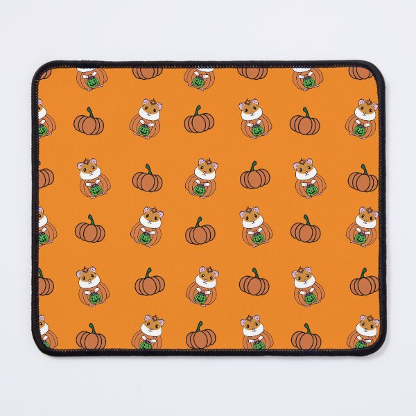 Item preview, Pumpkin Hamster Pattern on Orange designed and sold by Eldridge Guinea Pigs.