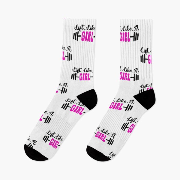 Item preview,  Lift like a girl  Workout  Gym ,  Retro Lift Heavy ,   Funny Weightlifting  designed and sold by Micro-dose.