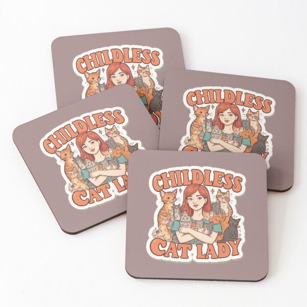 Item preview, Cattitude Queen Childless Cat Lady designed and sold by Satyamshop76.