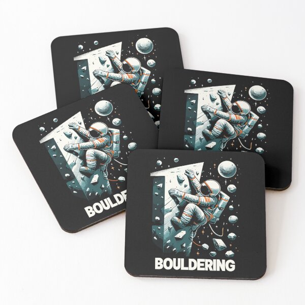 Item preview, Bouldering Astronaut Spaceman Gift designed and sold by Pineapple-Tree.