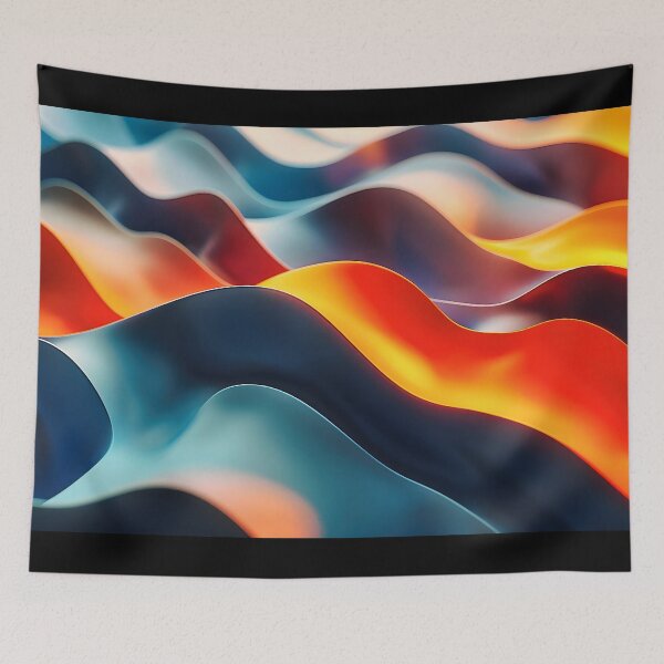 Item preview, Blue and orange abstract background designed and sold by Gabi.Media.