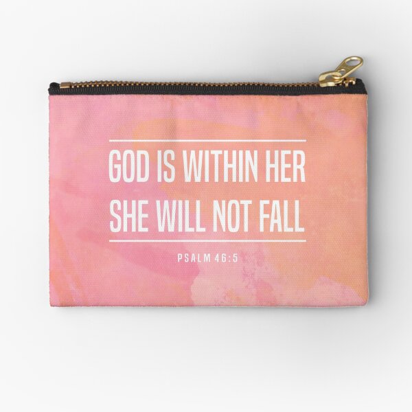 Christian Quote Zipper Pouch