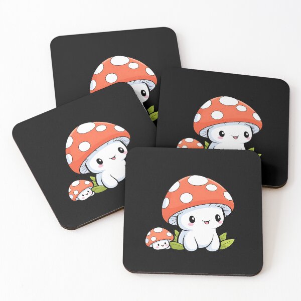 Item preview, Cute Kawaii Mushroom, Mushroom Lover designed and sold by saloui.