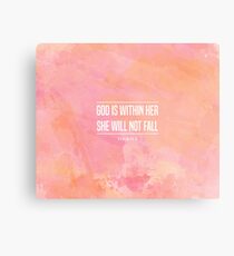 Christian Quote Metal Print