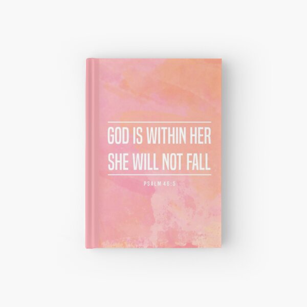 Christian Quote Hardcover Journal