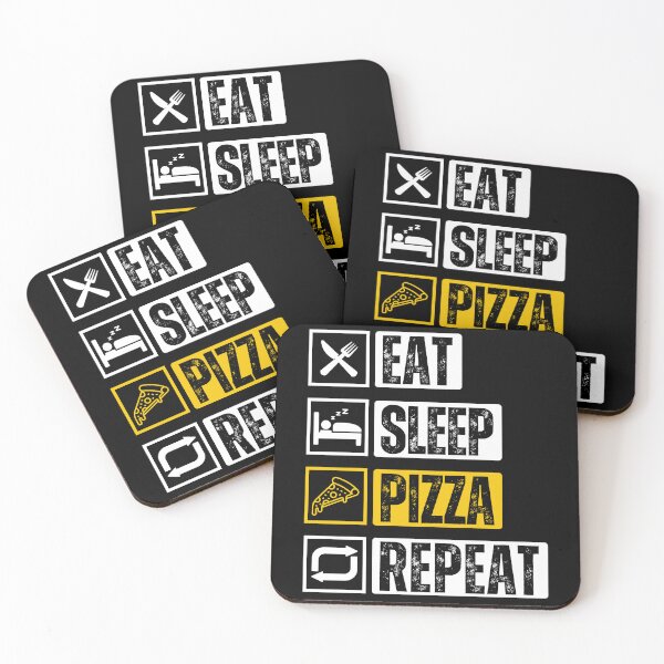 Item preview, Eat Sleep Pizza Repeat designed and sold by Designx99Shirt.