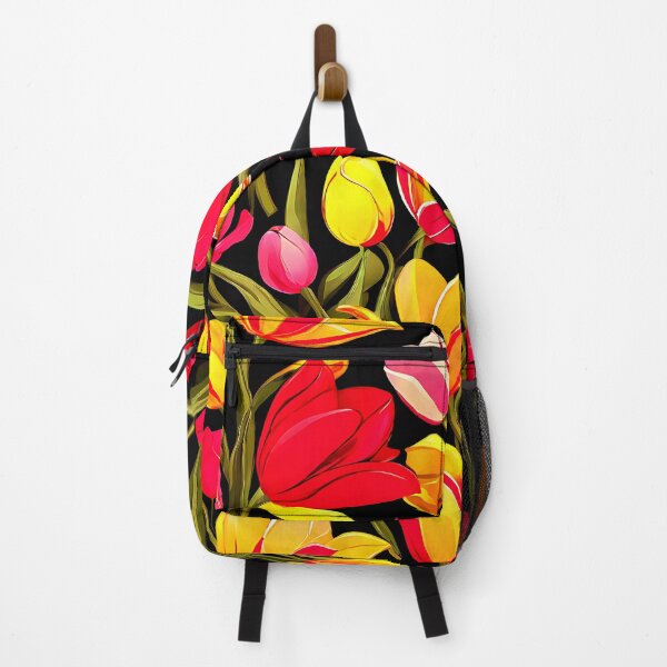 Item preview, A seamless pattern of bold tulips designed and sold by Tchoice.