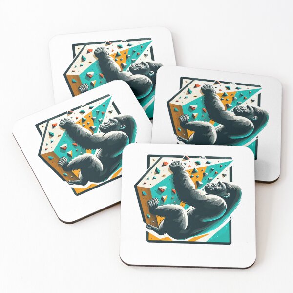 Item preview, Bouldering Gorilla Gift designed and sold by Pineapple-Tree.