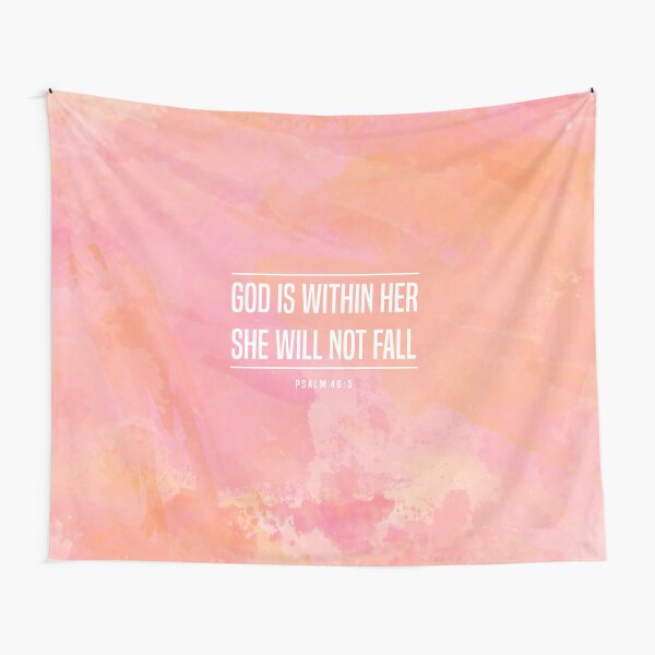 Christian Quote Tapestry