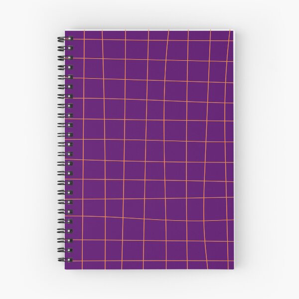 Item preview, Purple and Orange Irregular Grid designed and sold by Jeallan Designs.