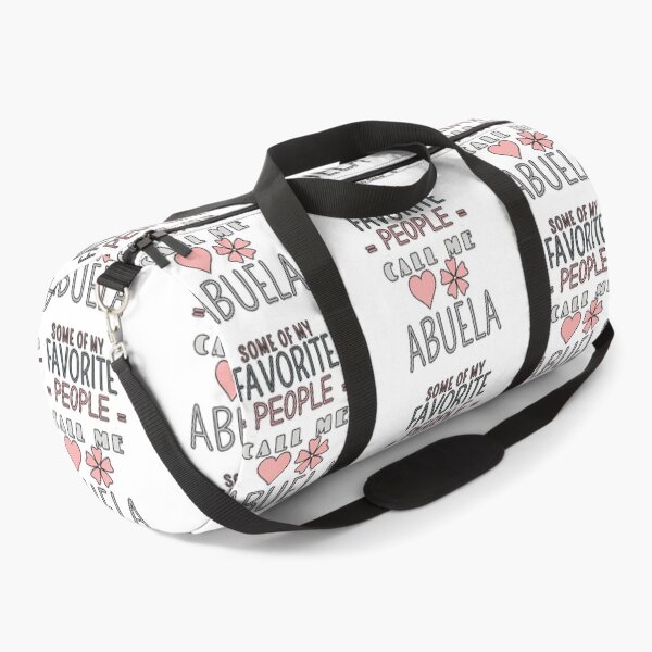 Item preview, Some of my favorite people call me Abuela: Grey and pink designed and sold by FitEnvy.