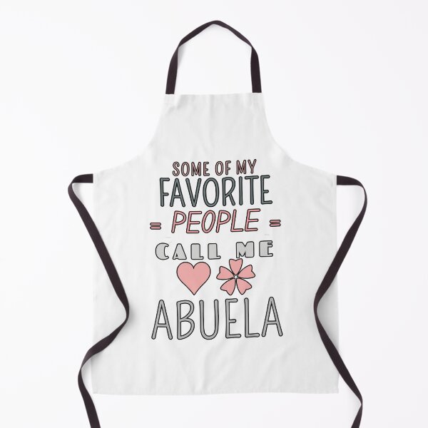 Item preview, Some of my favorite people call me Abuela: Grey and pink designed and sold by FitEnvy.