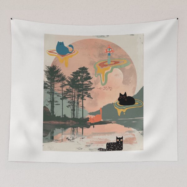 Item preview, Abstract Cat I Love Kittens Abstract Sculptures designed and sold by MarcelooArt.