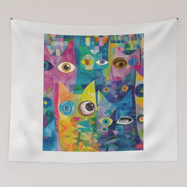 Item preview, Abstract Cat I Love Kittens Abstract Sculptures designed and sold by MarcelooArt.