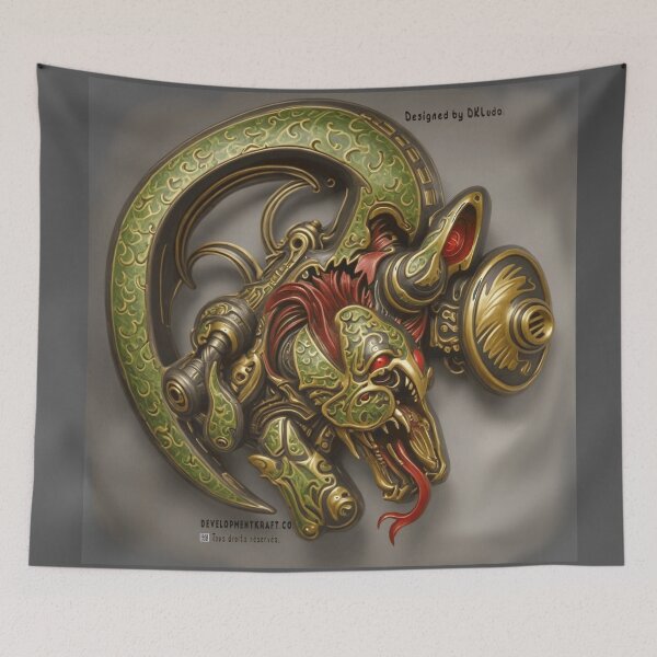 Item preview, Lizard Warrior - Revisited by AI Artificial Intelligence (Alpaca) designed and sold by DKludo.