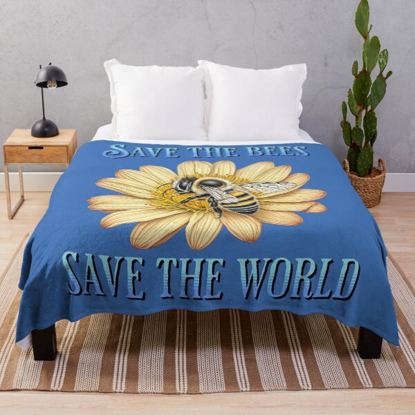 Item preview, Save the bees save the world designed and sold by Purr95.