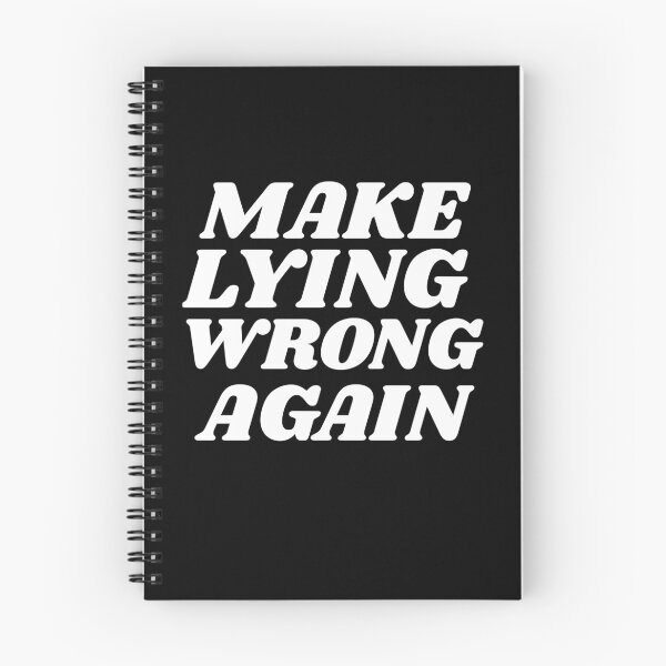 Item preview, Make Lying Wrong Again Political Statement  designed and sold by GuesthozGraphix.