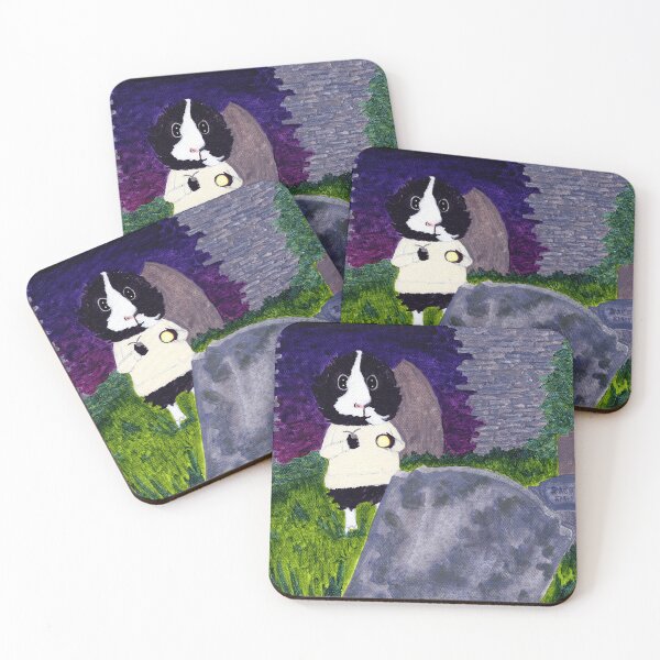 Item preview, Guinea Pig in the Graveyard - Thaddeus designed and sold by Guinea Pigs and Books.