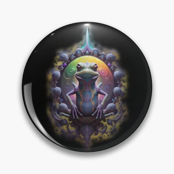 Item preview, Wise Chameleon designed and sold by LevonsCrazyArt.