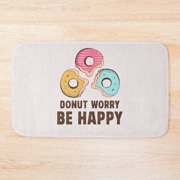 Item preview, Donut worry, be happy designed and sold by Baka Collective.