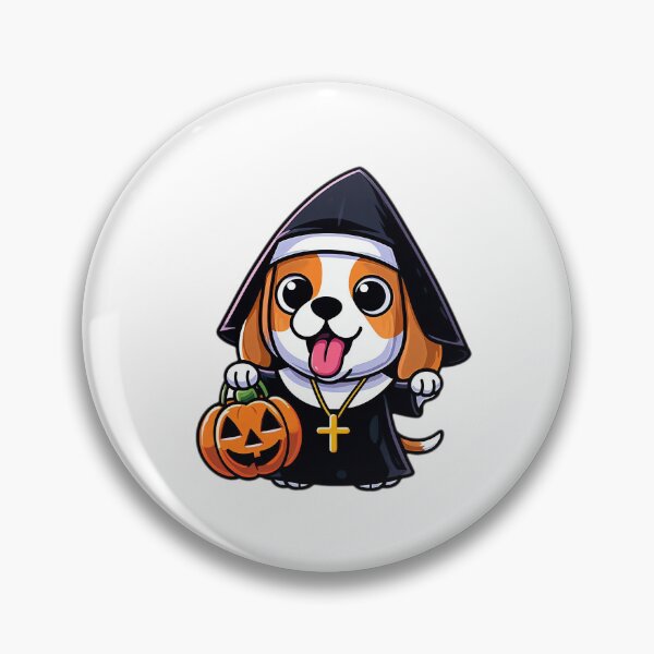 Item preview, Halloween Beagle in Nun Costume designed and sold by EpicPaws.