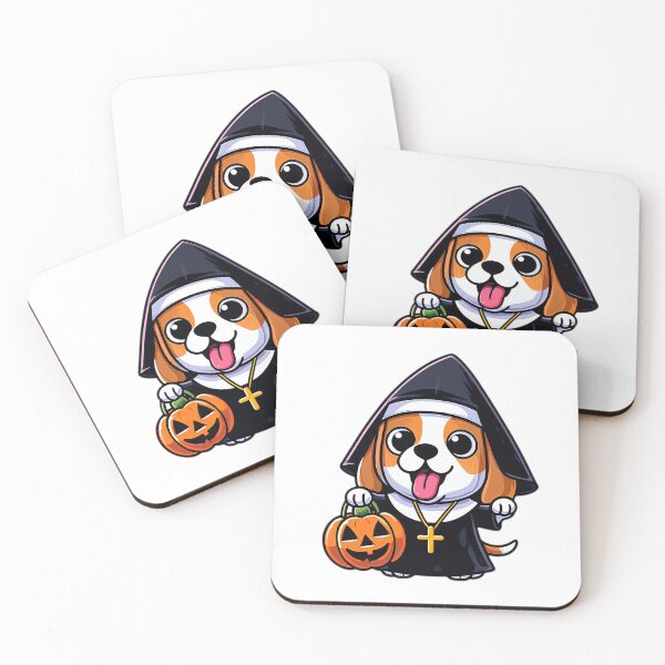 Artikelvorschau, Halloween Beagle im Nonnenkostüm entworfen und verkauft von EpicPaws.