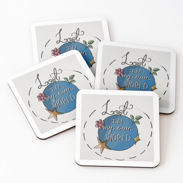Item preview, Lost in my own world designed and sold by Patterned by Prachi.