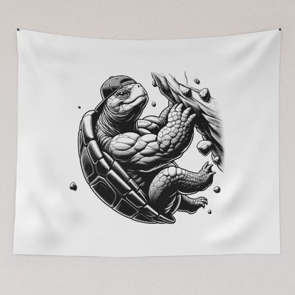 Item preview, Bouldering Turtle Climbing Gift designed and sold by Pineapple-Tree.