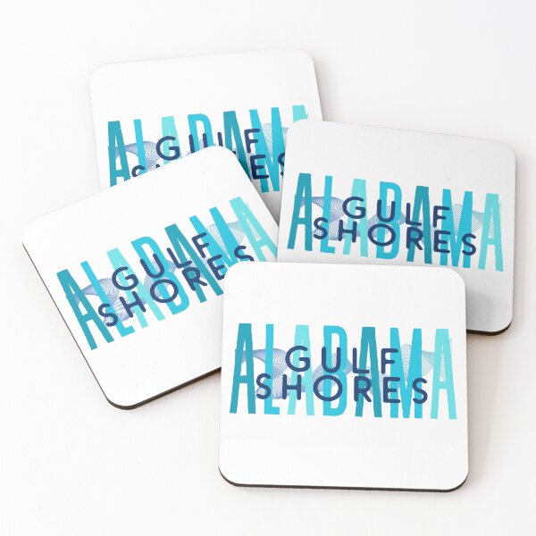 Item preview, Gulf Shores Alabama (Ocean Waves) designed and sold by Whackadoodletee.
