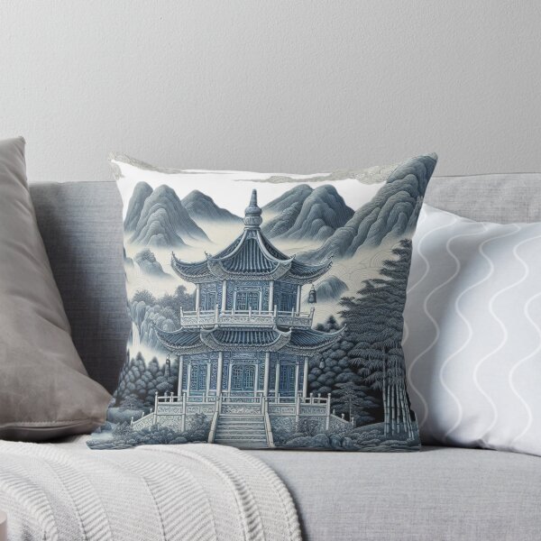 Artikel-Vorschau von Blau-weiße Vintage-Chinoiserie, designt und verkauft von Aishasbags.