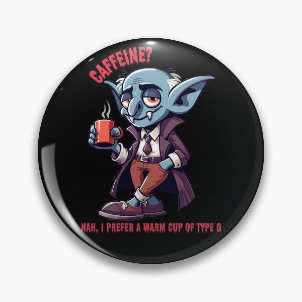 Item preview, Caffeine? Nah, I Prefer a Warm Cup of Type 0 designed and sold by Tw1nsAIArt.
