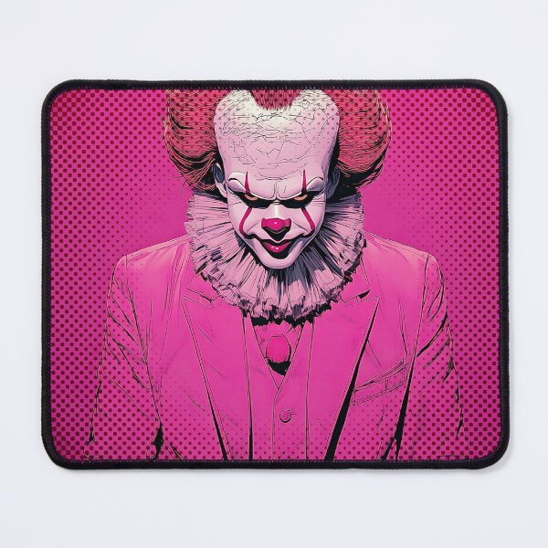 Item preview, Creepy Clown Pink Pop Art | Halloween Horror Aesthetic designed and sold by bdberto12.