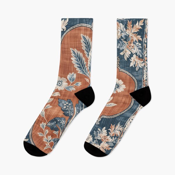 Item preview, Earth and Blue Botanical Floral designed and sold by meggydesigns.