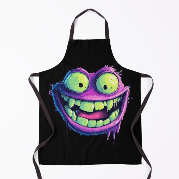 Item preview, Cheeky Monster Grin: Bold and Fun Cartoon Illustration designed and sold by MaSzStyle.