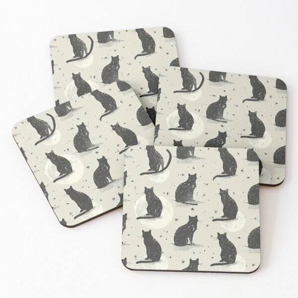 Item preview, Black Cat and Moon 6 designed and sold by Magnuna.