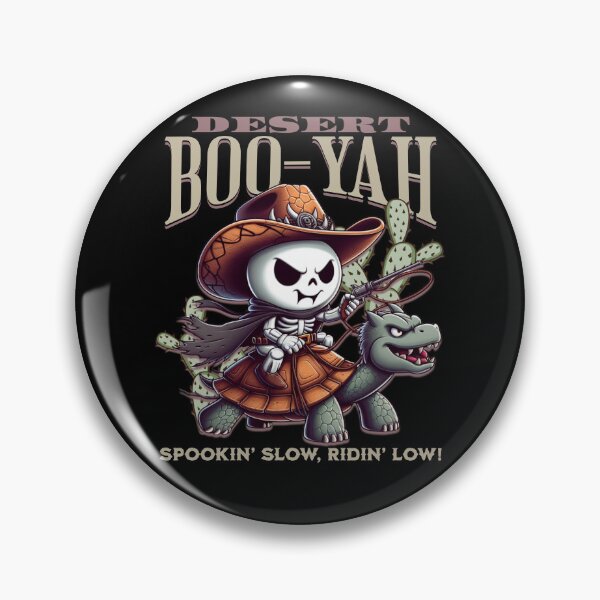 Item preview, TEXAS DESERT BOO-YAH SPOOKY GHOST RIDING A TURTLE designed and sold by justyna-s28.