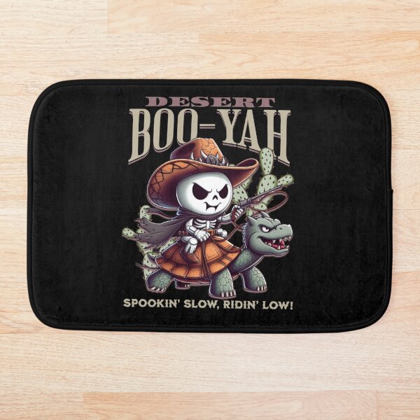Item preview, TEXAS DESERT BOO-YAH SPOOKY GHOST RIDING A TURTLE designed and sold by justyna-s28.