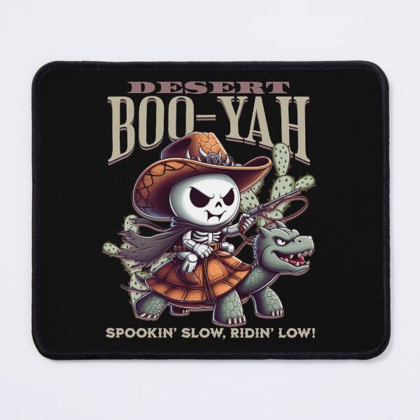 Item preview, TEXAS DESERT BOO-YAH SPOOKY GHOST RIDING A TURTLE designed and sold by justyna-s28.