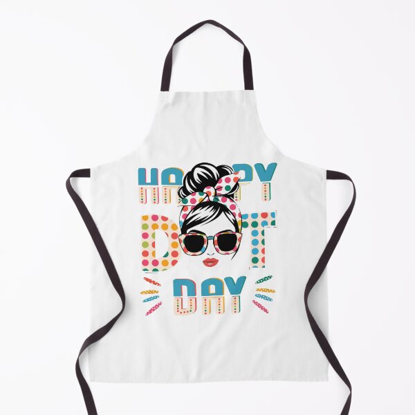 Item preview, Happy Dot Day Art Enthusiasts Colorful Festive Vibrant Polka designed and sold by Khoulaly ⭐⭐⭐⭐⭐.
