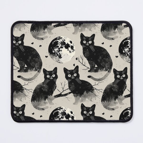 Item preview, Black Cat and Moon 7 designed and sold by Magnuna.